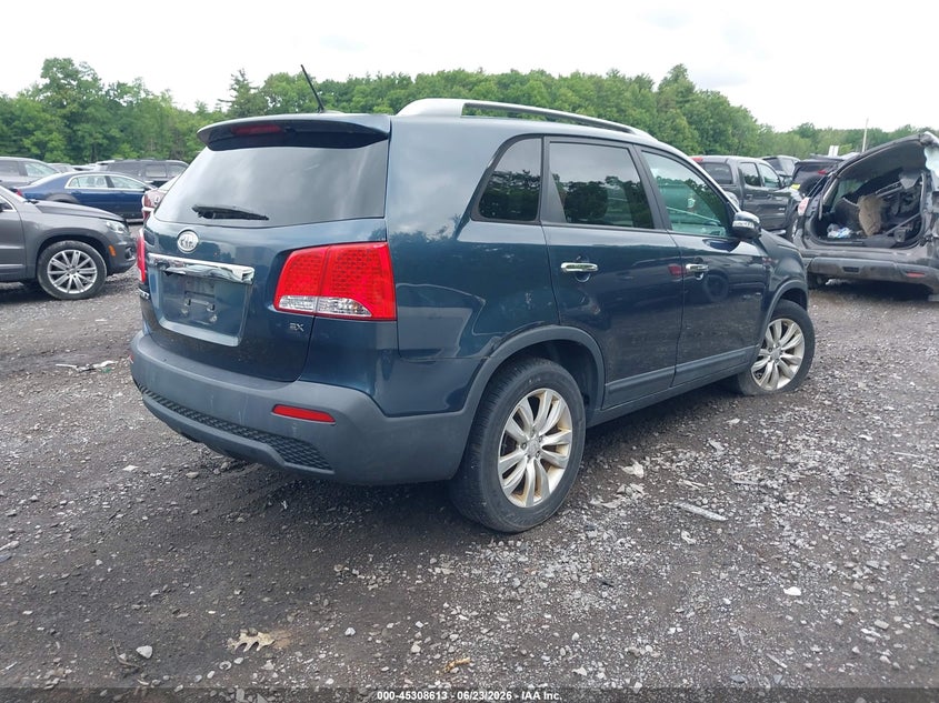 2011 Kia Sorento VIN 5XYKU3A15BG017802 IAAI salvage auction — FRONT END, Clear (New York), sold $1,125 on 2026-07-07 (photo 4)