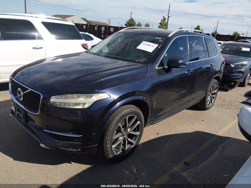 2017 Volvo Xc90 VIN YV4A22PK3H1134554 IAAI salvage auction — REAR END, Salvage Title, sold $5,500 on 2026-08-30 (photo 2)