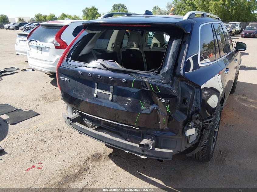 2017 Volvo Xc90 VIN YV4A22PK3H1134554 IAAI salvage auction — REAR END, Salvage Title, sold $5,500 on 2026-08-30 (photo 6)