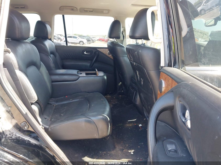 2021 Nissan Armada VIN JN8AY2BA5M9371367 IAAI salvage auction — FRONT END, Salvage (Texas), sold $4,500 on 2026-07-24 (photo 8)