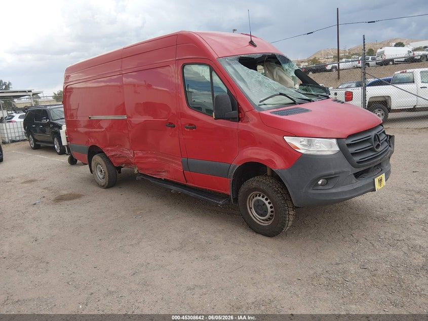 2022 Mercedes-benz Sprinter VIN W1Y4ECVY7NT101329 — IAAI salvage auction photo