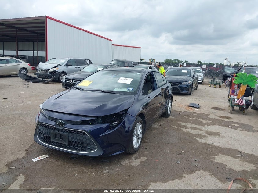 2020 Toyota Corolla VIN JTDFPRAE3LJ025509 IAAI salvage auction — LEFT SIDE, Salvage Title, sold $5,900 on 2026-07-17 (photo 2)
