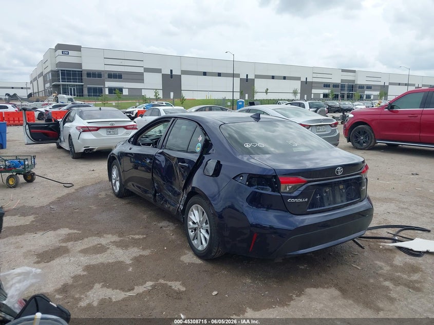 2020 Toyota Corolla VIN JTDFPRAE3LJ025509 IAAI salvage auction — LEFT SIDE, Salvage Title, sold $5,900 on 2026-07-17 (photo 3)