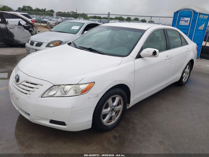 2007 Toyota Camry VIN JTNBE46K973086780 IAAI salvage auction — NORMAL WEAR, Clear (Texas), sold $500 on 2026-07-23 (photo 2)