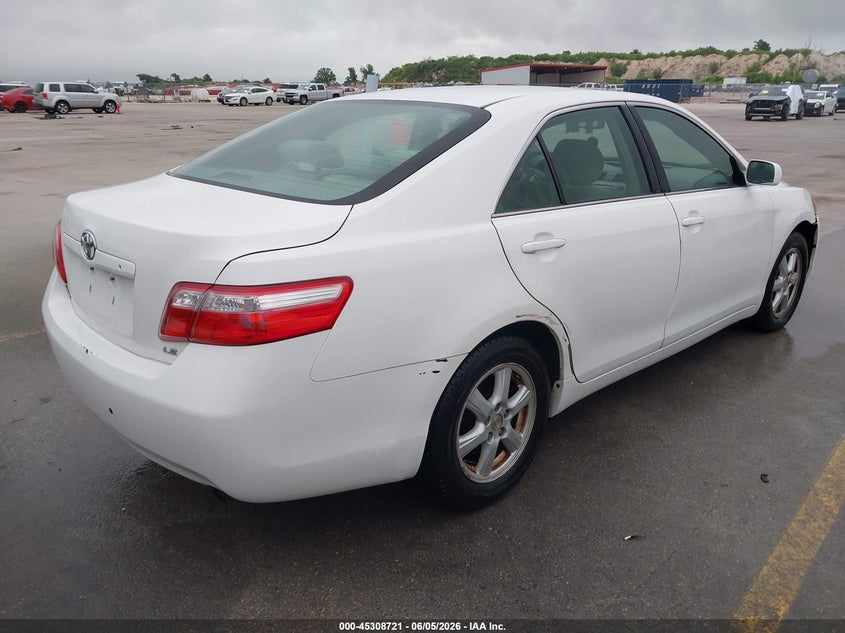 2007 Toyota Camry VIN JTNBE46K973086780 IAAI salvage auction — NORMAL WEAR, Clear (Texas), sold $500 on 2026-07-23 (photo 4)
