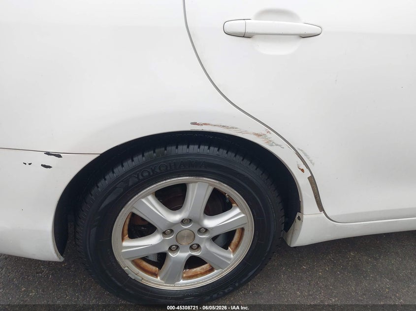 2007 Toyota Camry VIN JTNBE46K973086780 IAAI salvage auction — NORMAL WEAR, Clear (Texas), sold $500 on 2026-07-23 (photo 6)
