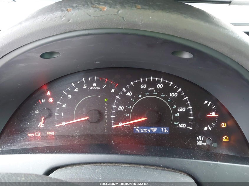 2007 Toyota Camry VIN JTNBE46K973086780 IAAI salvage auction — NORMAL WEAR, Clear (Texas), sold $500 on 2026-07-23 (photo 7)