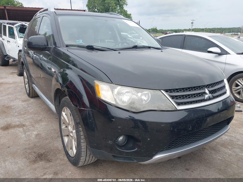 2008 Mitsubishi Outlander VIN JA4LS31W38Z013080 IAAI salvage auction — HAIL, Clear (Oklahoma), sold $1,050 on 2026-07-09 (photo 1)