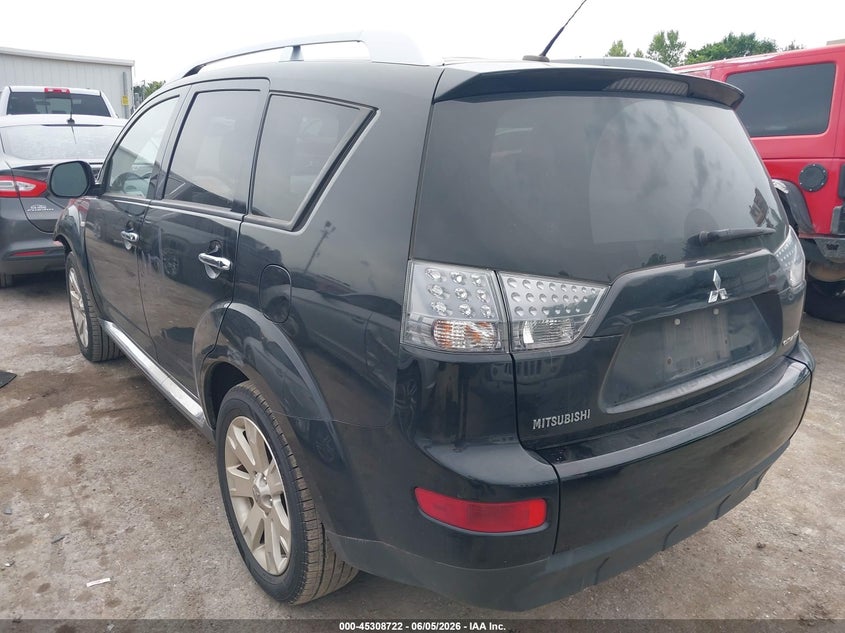 2008 Mitsubishi Outlander VIN JA4LS31W38Z013080 IAAI salvage auction — HAIL, Clear (Oklahoma), sold $1,050 on 2026-07-09 (photo 3)