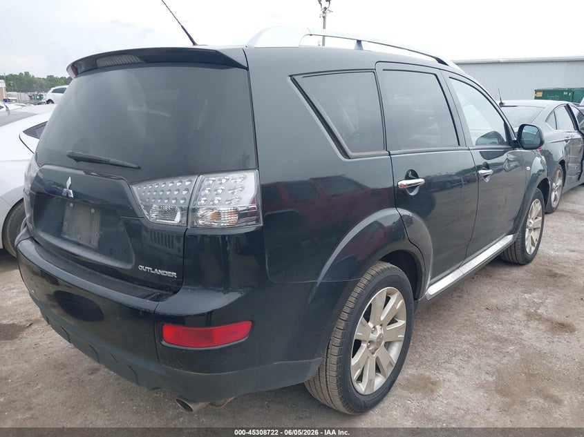 2008 Mitsubishi Outlander VIN JA4LS31W38Z013080 IAAI salvage auction — HAIL, Clear (Oklahoma), sold $1,050 on 2026-07-09 (photo 4)