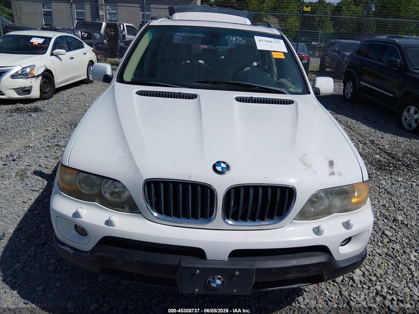 2004 BMW X5 VIN 5UXFA13534LU38695 IAAI salvage auction — NORMAL WEAR, Original (West Virginia), sold $200 on 2026-07-08 (photo 6)