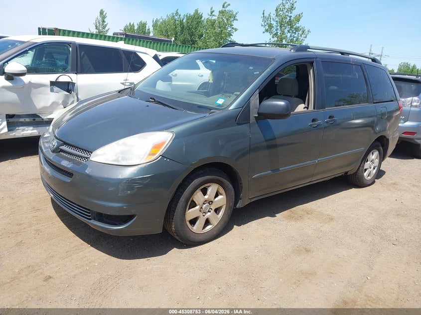 2004 Toyota Sienna VIN 5TDZA23C94S070895 IAAI salvage auction — NORMAL WEAR, Salvage (Texas), sold $1,075 on 2026-07-28 (photo 2)
