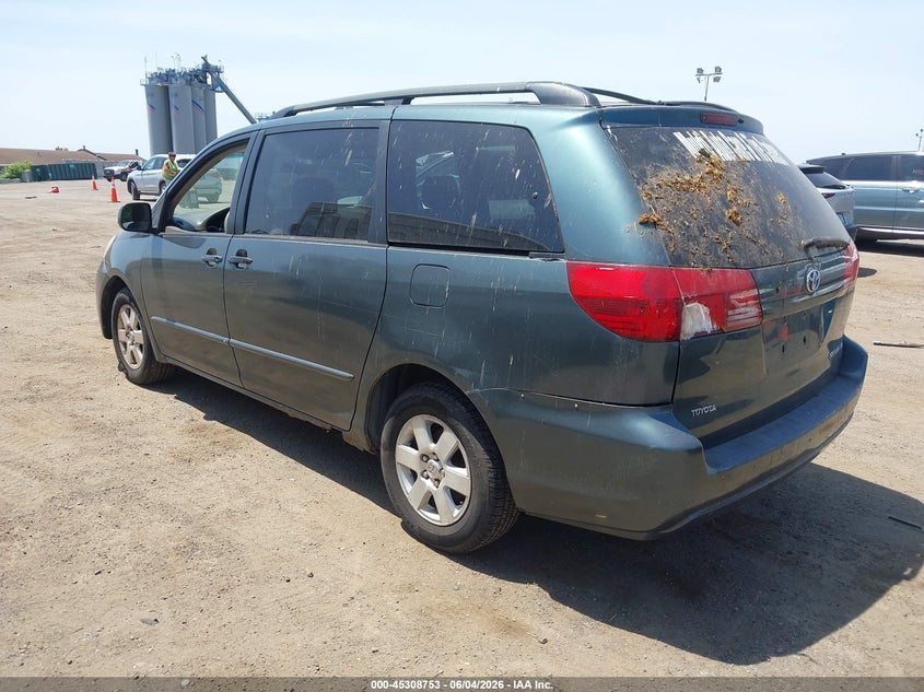 2004 Toyota Sienna VIN 5TDZA23C94S070895 IAAI salvage auction — NORMAL WEAR, Salvage (Texas), sold $1,075 on 2026-07-28 (photo 3)