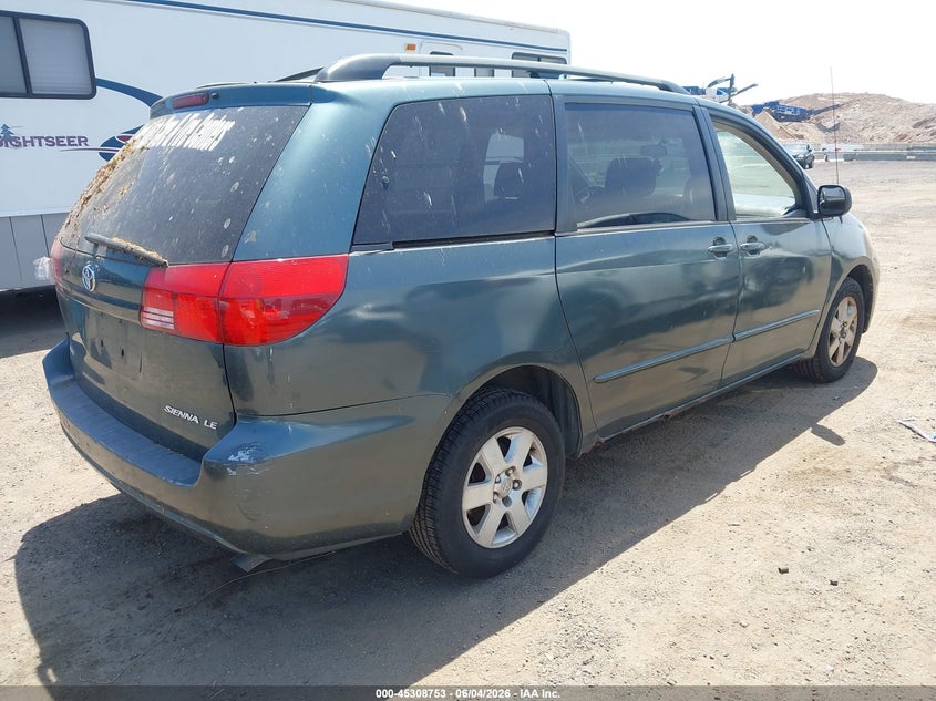 2004 Toyota Sienna VIN 5TDZA23C94S070895 IAAI salvage auction — NORMAL WEAR, Salvage (Texas), sold $1,075 on 2026-07-28 (photo 4)