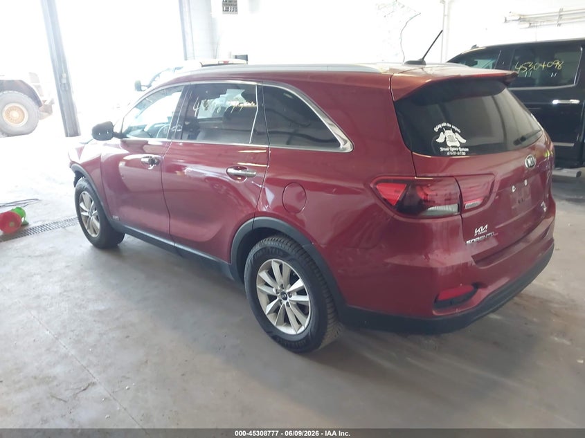 2020 Kia Sorento VIN 5XYPGDA35LG654839 IAAI salvage auction — FRONT END, Salvage Title, sold $850 on 2026-07-22 (photo 3)