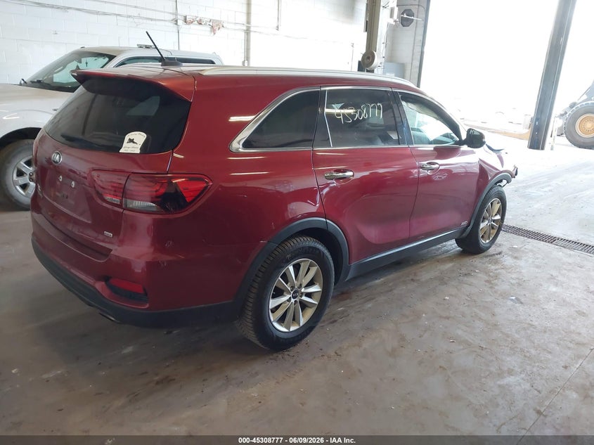 2020 Kia Sorento VIN 5XYPGDA35LG654839 IAAI salvage auction — FRONT END, Salvage Title, sold $850 on 2026-07-22 (photo 4)