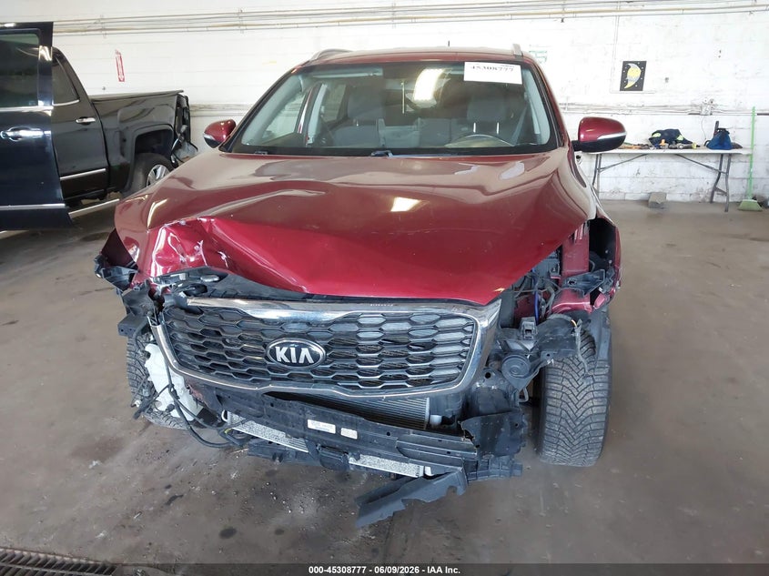 2020 Kia Sorento VIN 5XYPGDA35LG654839 IAAI salvage auction — FRONT END, Salvage Title, sold $850 on 2026-07-22 (photo 6)