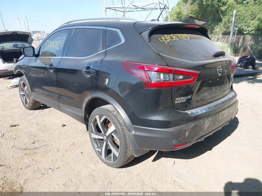 2020 Nissan Rogue VIN JN1BJ1CW0LW362569 IAAI salvage auction — FRONT END, Salvage Title, sold $3,150 on 2026-07-18 (photo 3)