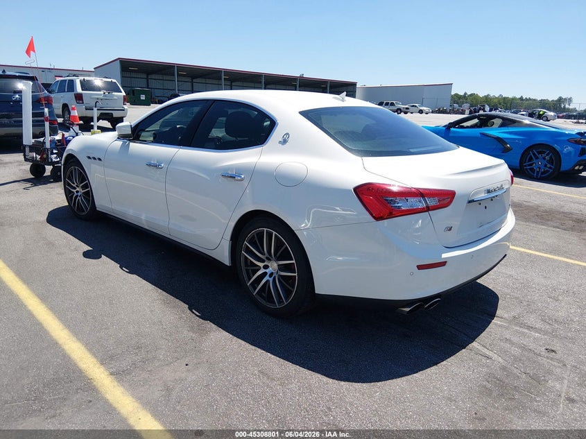 2015 Maserati Ghibli VIN ZAM57RTA7F1149692 IAAI salvage auction — NORMAL WEAR, Clear (South Carolina), sold $2,050 on 2026-08-05 (photo 3)