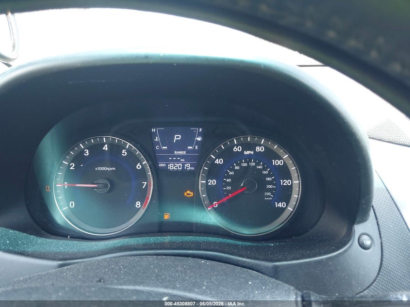 2013 Hyundai Accent VIN KMHCU5AE6DU070587 IAAI salvage auction — UNKNOWN, Salvage Title, sold $500 on 2026-07-28 (photo 7)