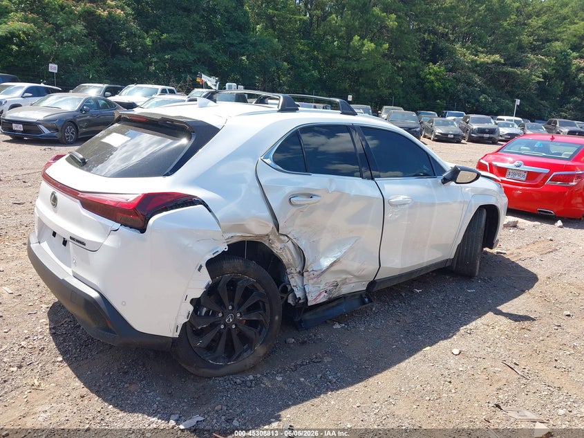 2025 Lexus Ux VIN JTHYBJAH7S2027614 IAAI salvage auction — SIDE, Salvage (Alabama), sold $7,500 on 2026-08-30 (photo 6)
