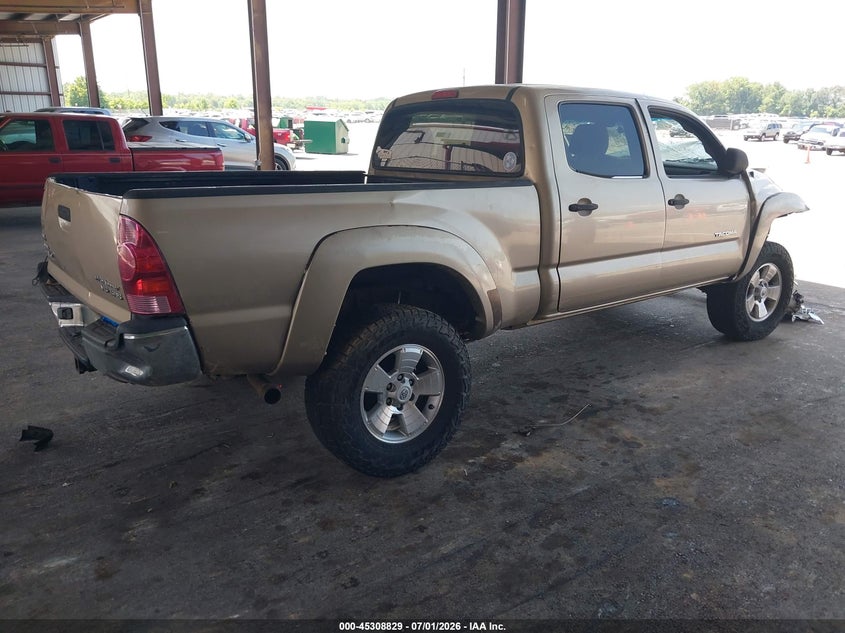 2005 Toyota Tacoma VIN 5TEKU72N35Z119327 IAAI salvage auction — FRONT END, Salvage (Tennessee), sold $1,600 on 2026-07-14 (photo 4)