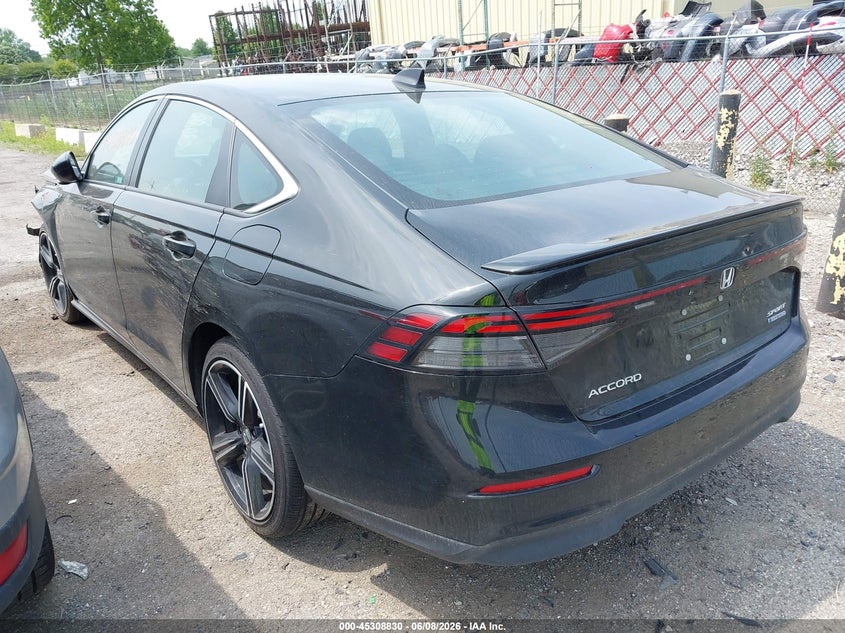 2025 Honda Accord VIN 1HGCY2F51SA071792 IAAI salvage auction — FRONT END, Salvage (Michigan), sold $9,000 on 2026-07-30 (photo 3)