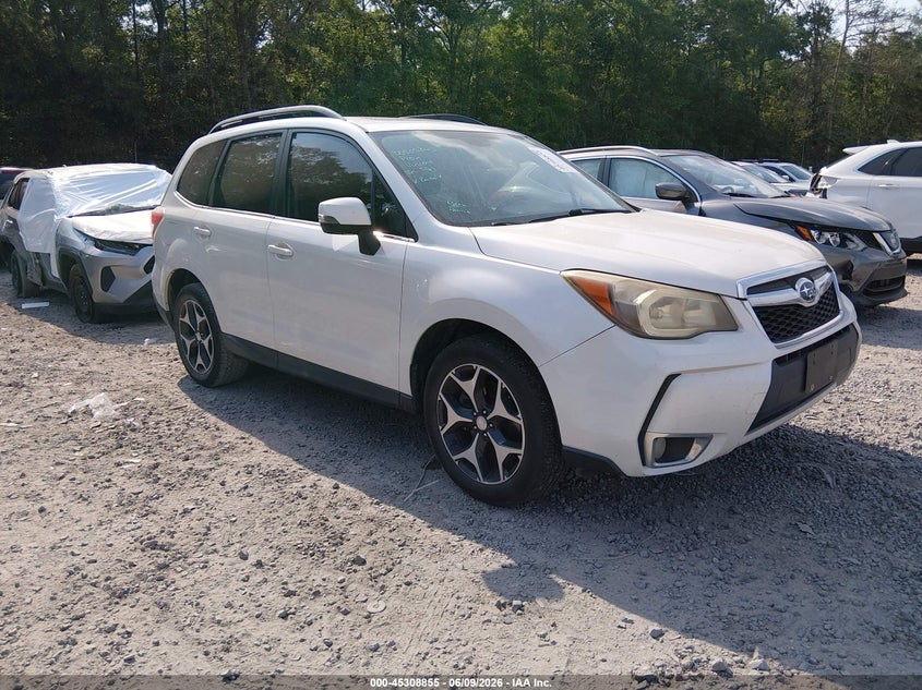 2014 Subaru Forester VIN JF2SJGPC4EH441171 IAAI salvage auction — REAR END, Salvage Title, sold $625 on 2026-07-14 (photo 1)