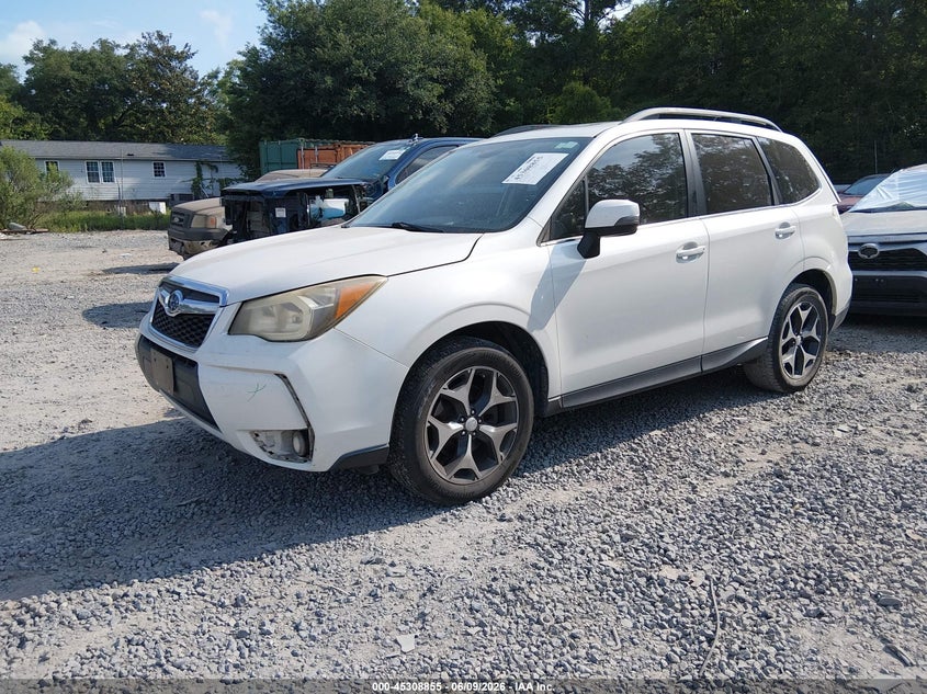 2014 Subaru Forester VIN JF2SJGPC4EH441171 IAAI salvage auction — REAR END, Salvage Title, sold $625 on 2026-07-14 (photo 2)