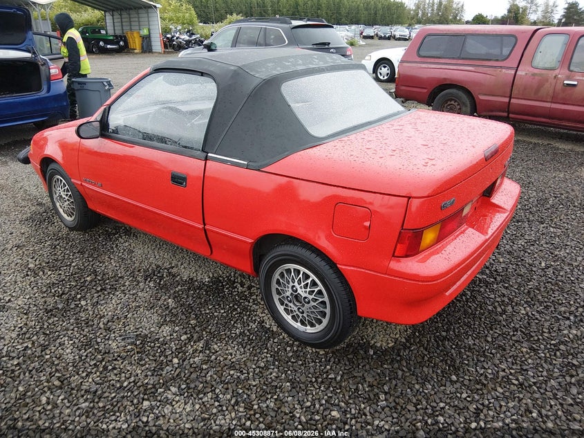 1991 Geo Metro VIN JG1MR3366MK602963 IAAI salvage auction — NORMAL WEAR, Clear - Public Restricted (Oregon), sold $2,950 on 2026-07-06 (photo 3)