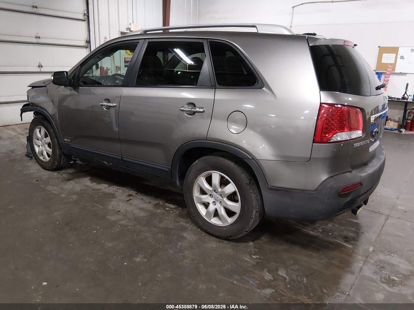 2012 Kia Sorento VIN 5XYKTDA21CG259425 IAAI salvage auction — LEFT FRONT, Salvage (Illinois), sold $1,450 on 2026-07-21 (photo 3)