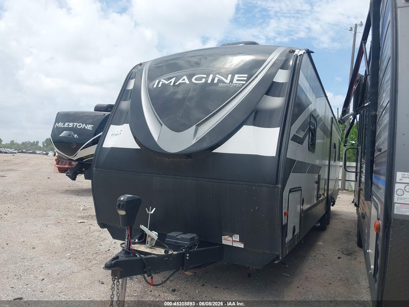 2022 Grand design Imagine VIN 573TE3628N6639698 IAAI salvage auction — SIDE, Original (Texas), sold $4,450 on 2026-07-07 (photo 2)