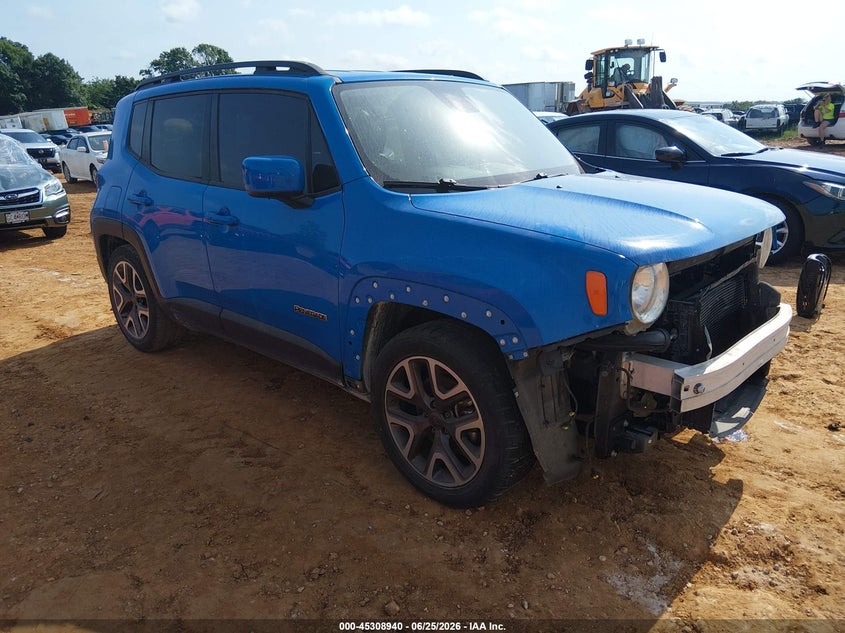 2015 Jeep Renegade VIN ZACCJABT5FPB88590 IAAI salvage auction — FRONT END, Salvage (Missouri), sold $1,225 on 2026-08-03 (photo 1)