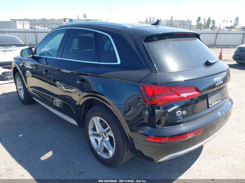 2018 Audi Q5 VIN WA1BNAFY6J2205660 IAAI salvage auction — FRONT END, Salvage (California), sold $7,800 on 2026-07-28 (photo 3)