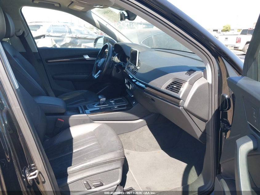 2018 Audi Q5 VIN WA1BNAFY6J2205660 IAAI salvage auction — FRONT END, Salvage (California), sold $7,800 on 2026-07-28 (photo 5)