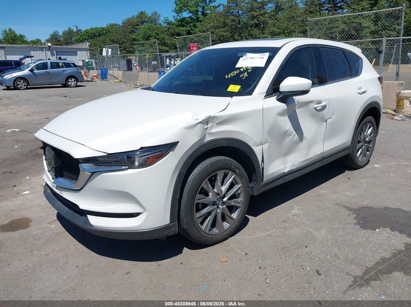 2021 Mazda Cx-5 VIN JM3KFBDM8M1478917 IAAI salvage auction — SIDE, Salvage Title, sold $7,800 on 2026-07-28 (photo 2)