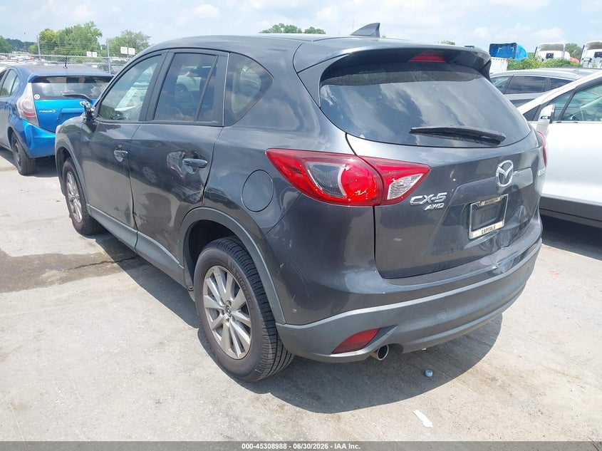 2016 Mazda Cx-5 VIN JM3KE4CY3G0703872 IAAI salvage auction — REAR END, Salvage (North Carolina), sold $3,400 on 2026-07-27 (photo 3)