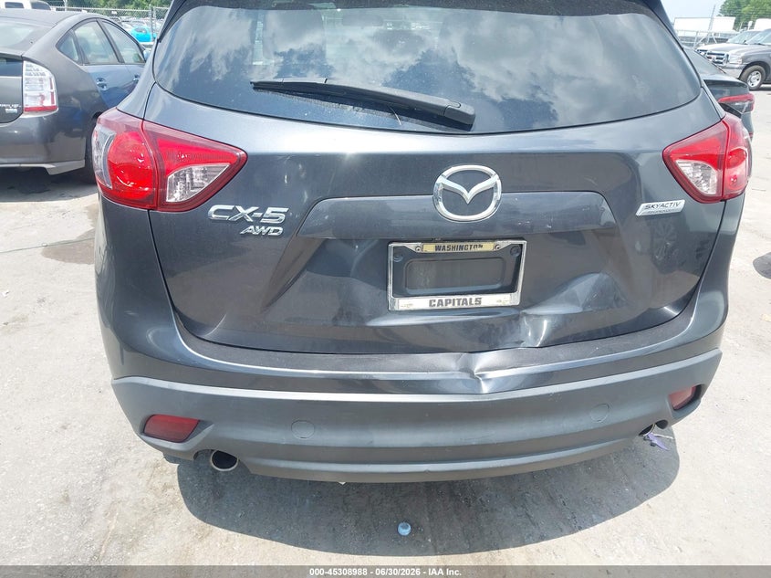 2016 Mazda Cx-5 VIN JM3KE4CY3G0703872 IAAI salvage auction — REAR END, Salvage (North Carolina), sold $3,400 on 2026-07-27 (photo 6)