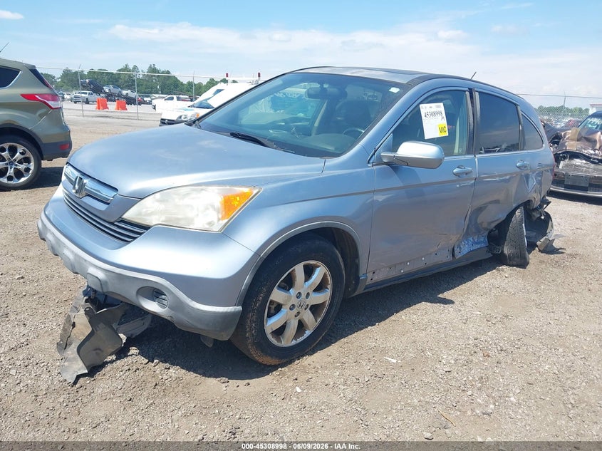 2007 Honda Cr-v VIN JHLRE38767C027100 IAAI salvage auction — SIDE, Salvage (South Carolina), sold $1,400 on 2026-07-15 (photo 2)