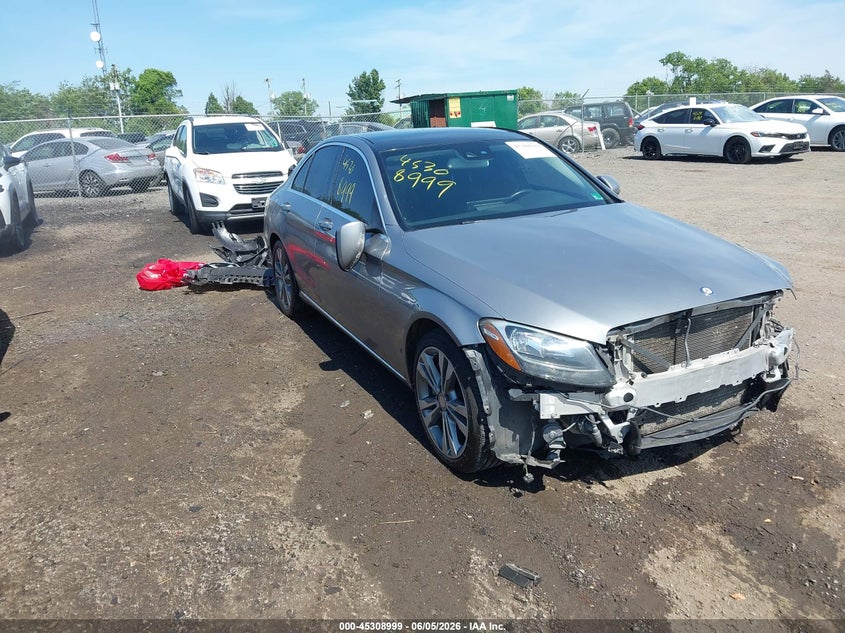 2016 Mercedes-benz C-klasse VIN 55SWF4KB2GU143508 IAAI salvage auction — FRONT END, Salvage (Virginia), sold $2,650 on 2026-07-28 (photo 1)