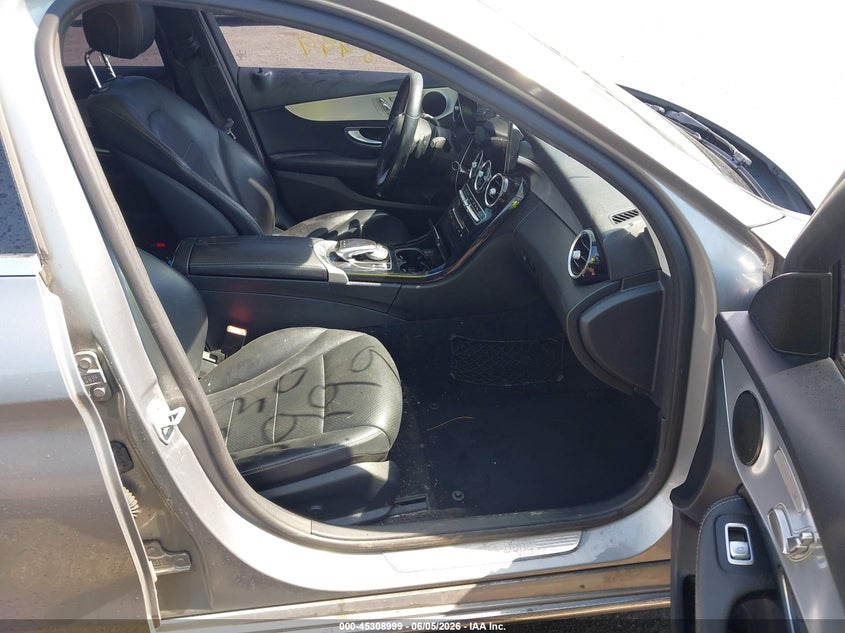 2016 Mercedes-benz C-klasse VIN 55SWF4KB2GU143508 IAAI salvage auction — FRONT END, Salvage (Virginia), sold $2,650 on 2026-07-28 (photo 5)