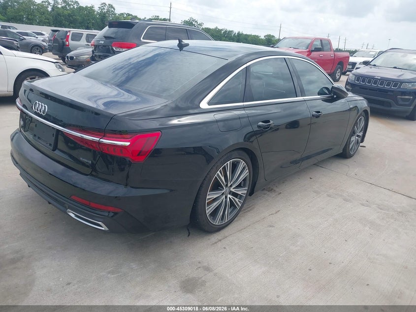 2019 Audi A6 VIN WAUK2AF20KN068724 IAAI salvage auction — WATER/FLOOD, Salvage (Texas), sold $5,925 on 2026-08-14 (photo 4)