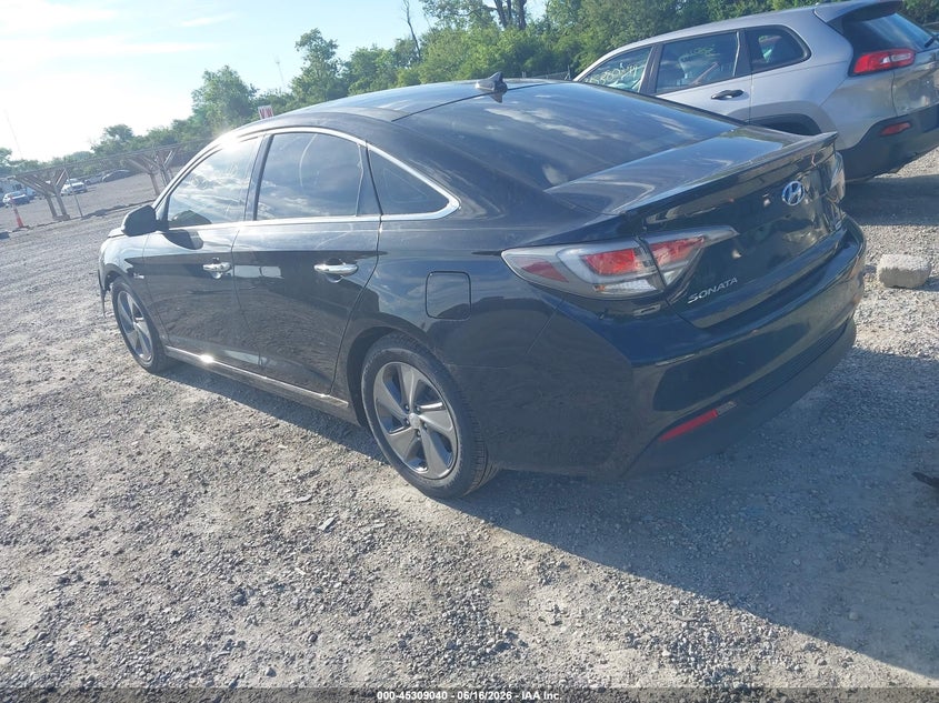 2017 Hyundai Sonata VIN KMHE34L34HA067101 IAAI salvage auction — FRONT END, Salvage Title, sold $2,650 on 2026-08-01 (photo 3)