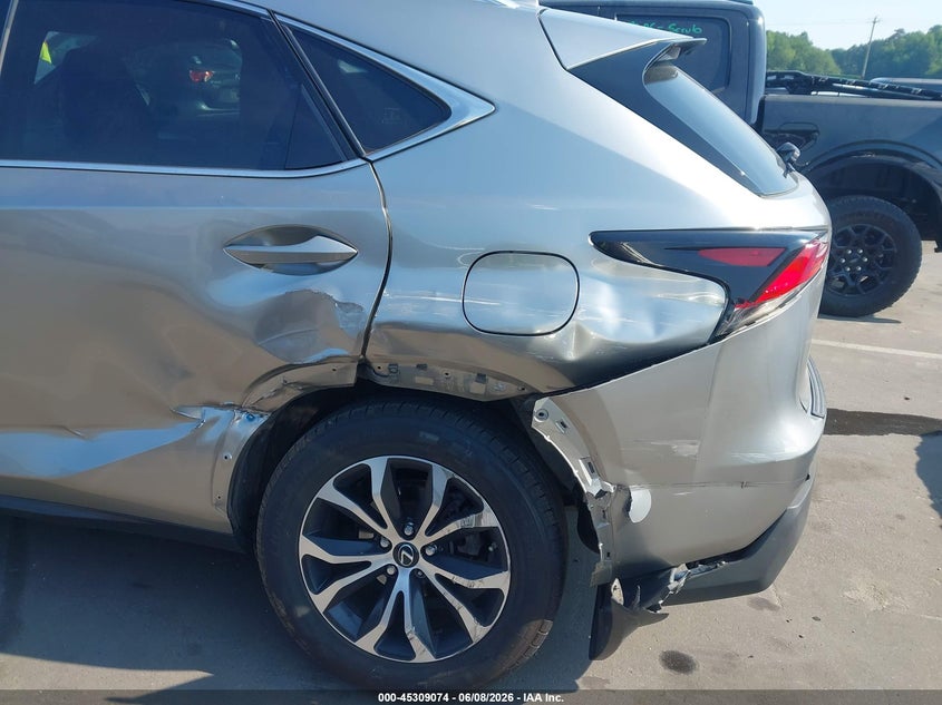 2016 Lexus Nx VIN JTJBARBZ5G2085774 IAAI salvage auction — LEFT REAR, Salvage Title, sold $25 on 2026-07-29 (photo 6)