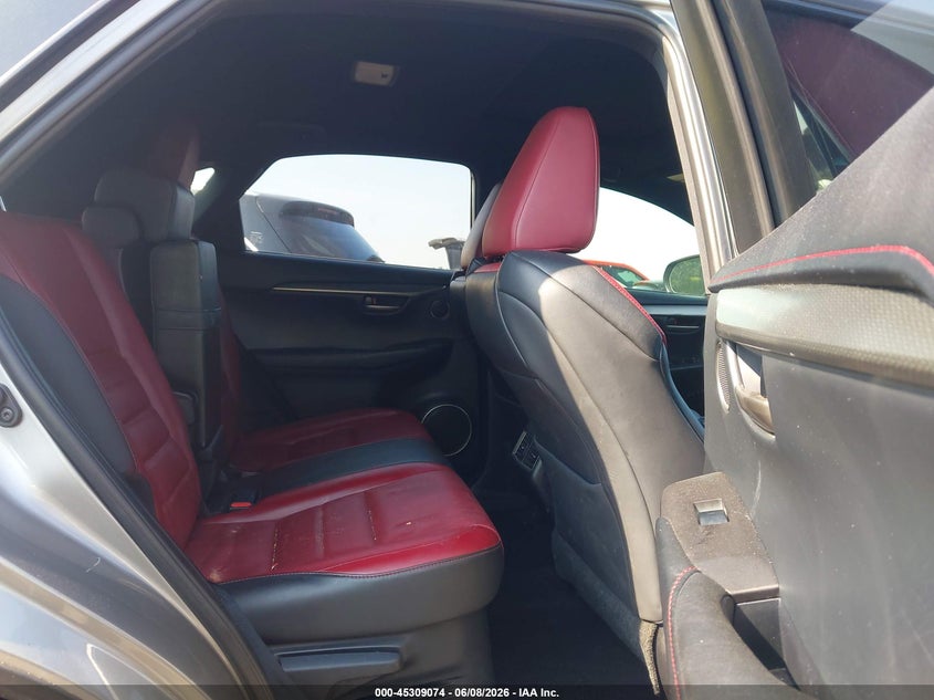 2016 Lexus Nx VIN JTJBARBZ5G2085774 IAAI salvage auction — LEFT REAR, Salvage Title, sold $25 on 2026-07-29 (photo 8)