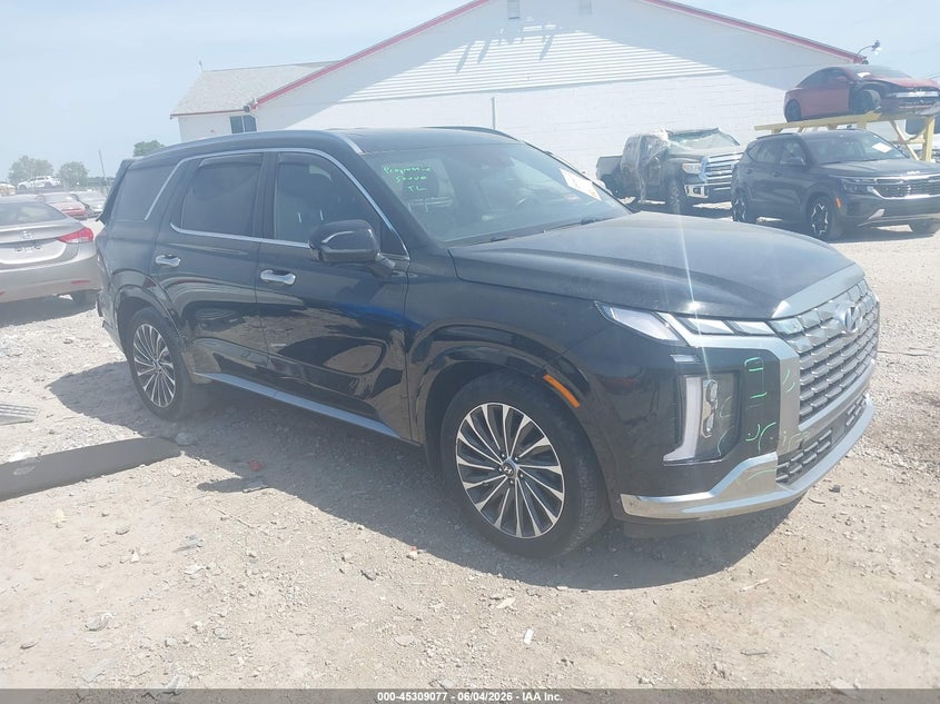 2023 Hyundai Palisade VIN KM8R7DGE4PU582467 IAAI salvage auction — REAR END, Salvage Title, sold $11,400 on 2026-07-29 (photo 1)