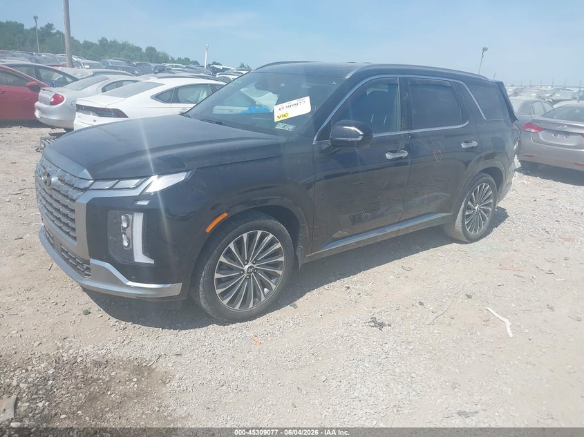 2023 Hyundai Palisade VIN KM8R7DGE4PU582467 IAAI salvage auction — REAR END, Salvage Title, sold $11,400 on 2026-07-29 (photo 2)