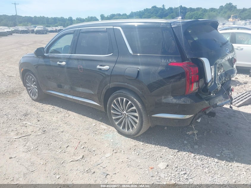 2023 Hyundai Palisade VIN KM8R7DGE4PU582467 IAAI salvage auction — REAR END, Salvage Title, sold $11,400 on 2026-07-29 (photo 3)