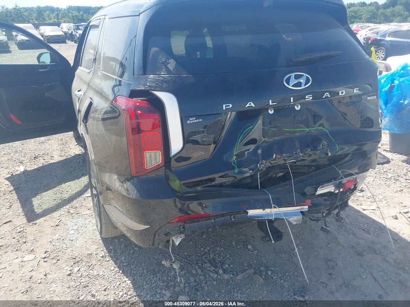 2023 Hyundai Palisade VIN KM8R7DGE4PU582467 IAAI salvage auction — REAR END, Salvage Title, sold $11,400 on 2026-07-29 (photo 6)