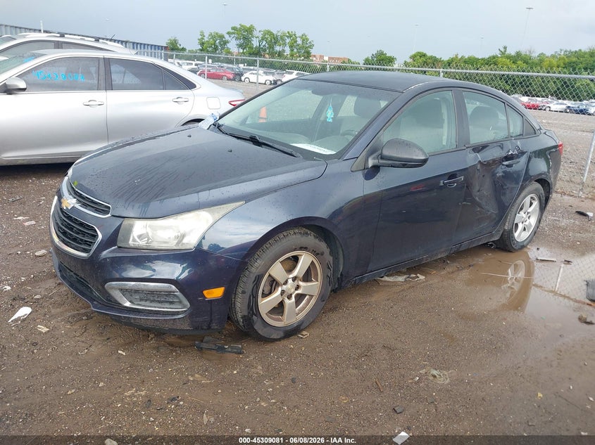 2015 Chevrolet Cruze VIN 1G1PA5SG0F7142327 IAAI salvage auction — LEFT SIDE, Salvage Title, sold $350 on 2026-07-09 (photo 2)